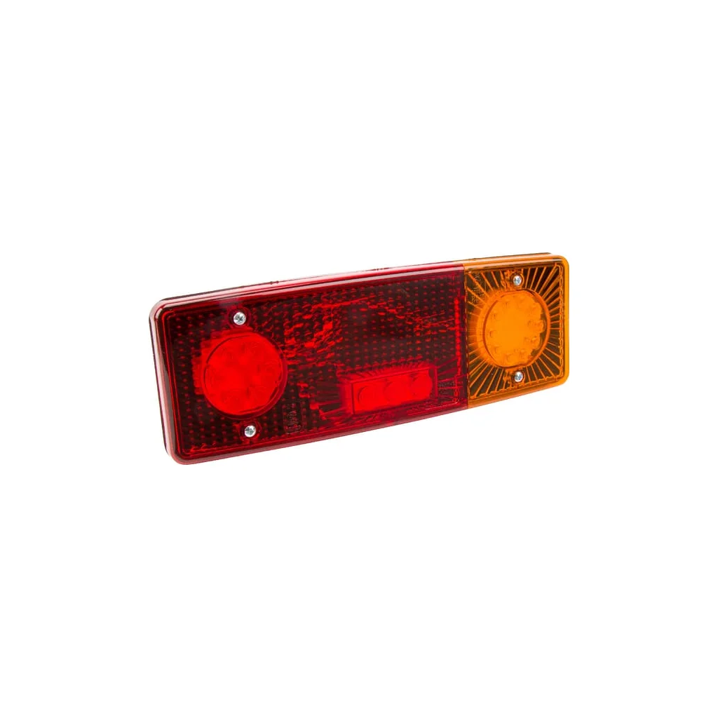 Lampă spate multifuncțională LED dreapta dreptunghiulară 12-24V 287,5x100,5x65mm 5 poli LA40018