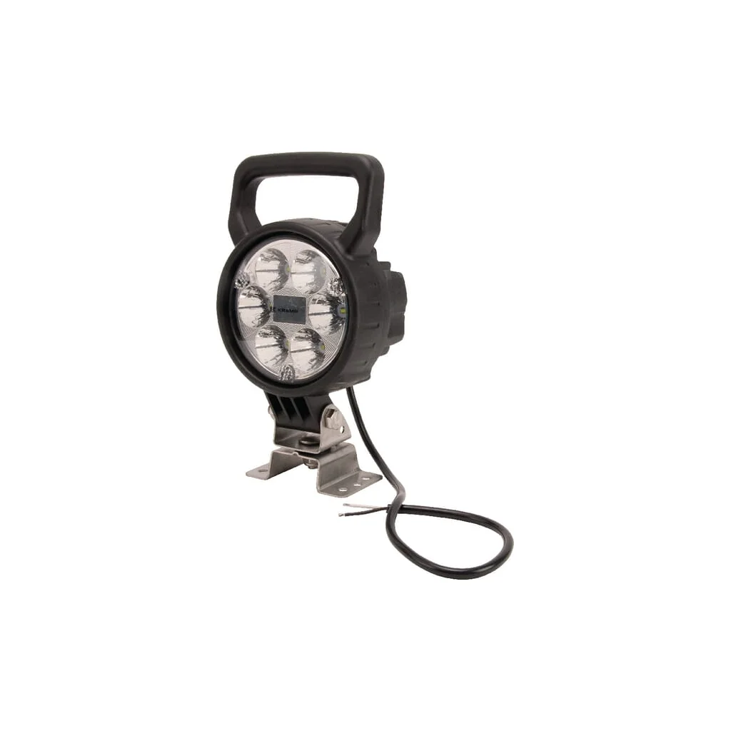 Lampă de lucru LED 25W 2000lm rotundă 10/30V diametru 117mm tip spot 6 LED-uri LA10016