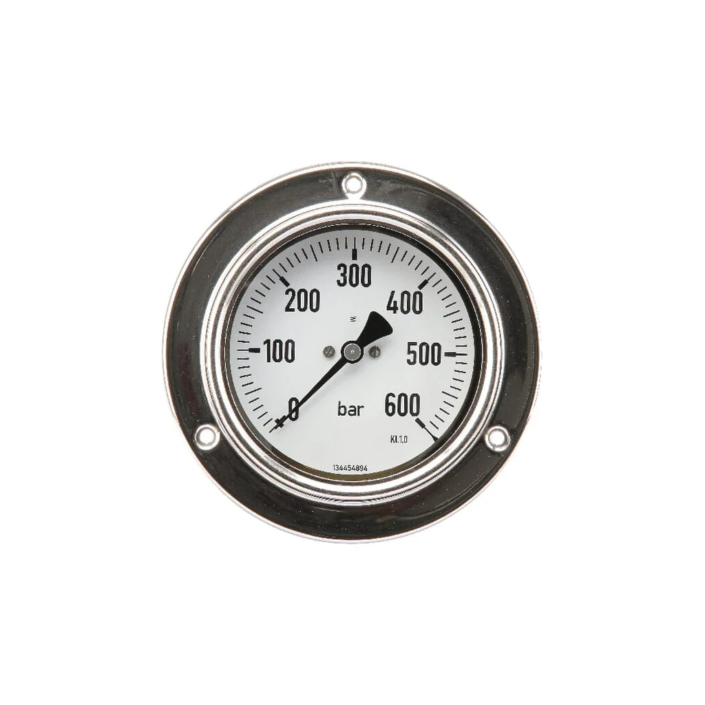 Manometru Ø100 0-600bari 1/2" cu montare pe panou MA100600P08SSGF