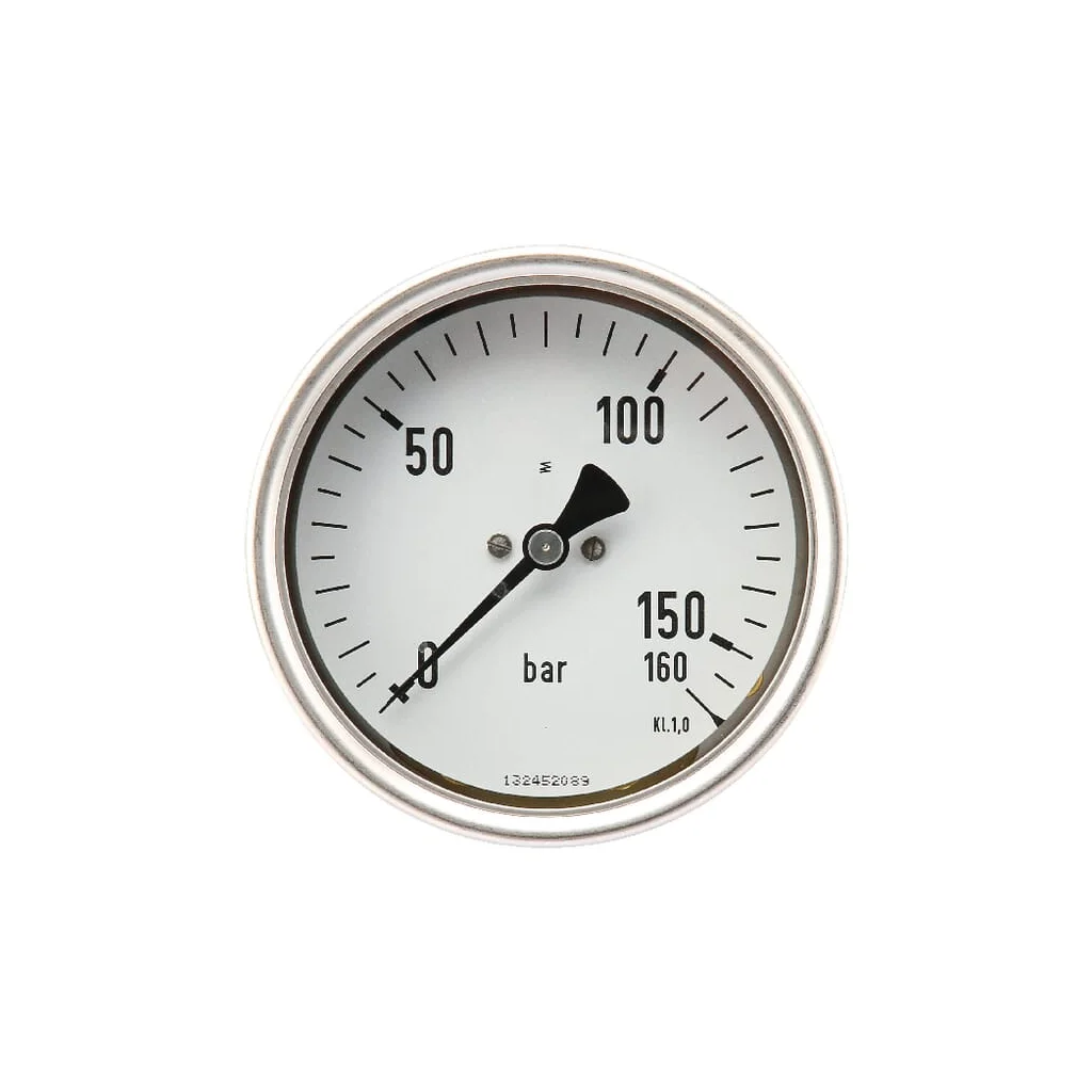 Manometru diametru 100 0–160bar 1/2" spate MA100160B08SSGF