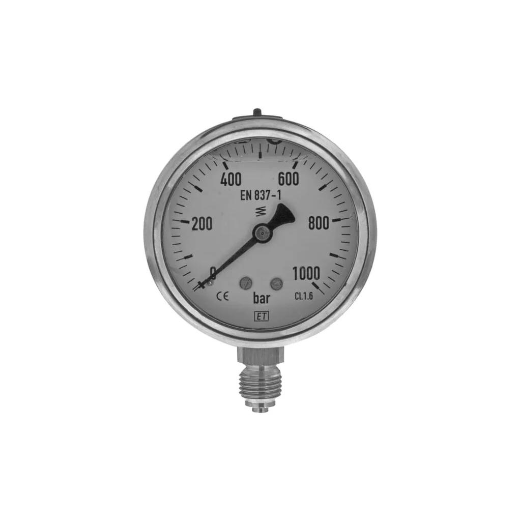 Manometru diametru 63 0-1.000 1/4" MA6301000L04SSGF
