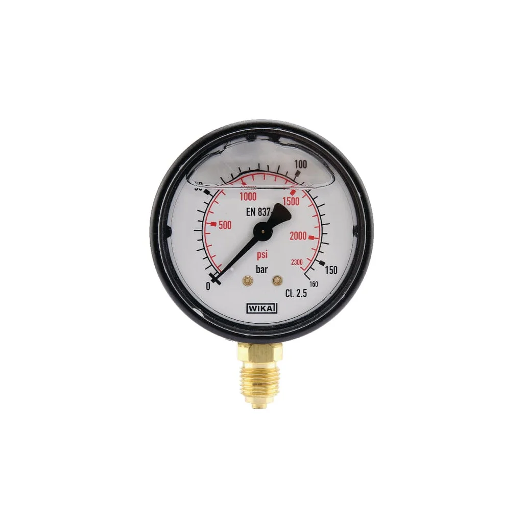 Manometru Ø63 0-160bar ¼" jos MA63160L04PLGF