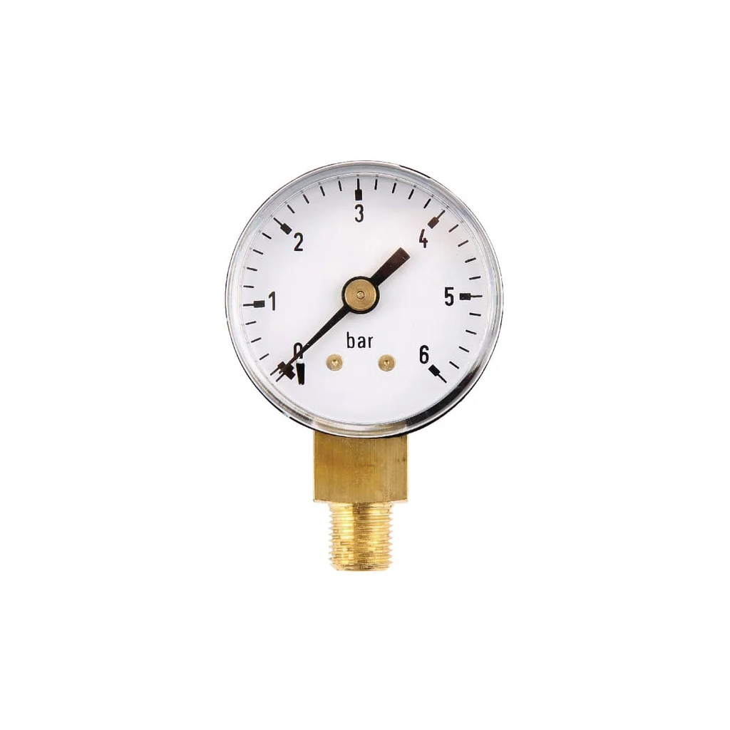 Manometru Ø40 0-6bar ⅛" jos MA406L02ST