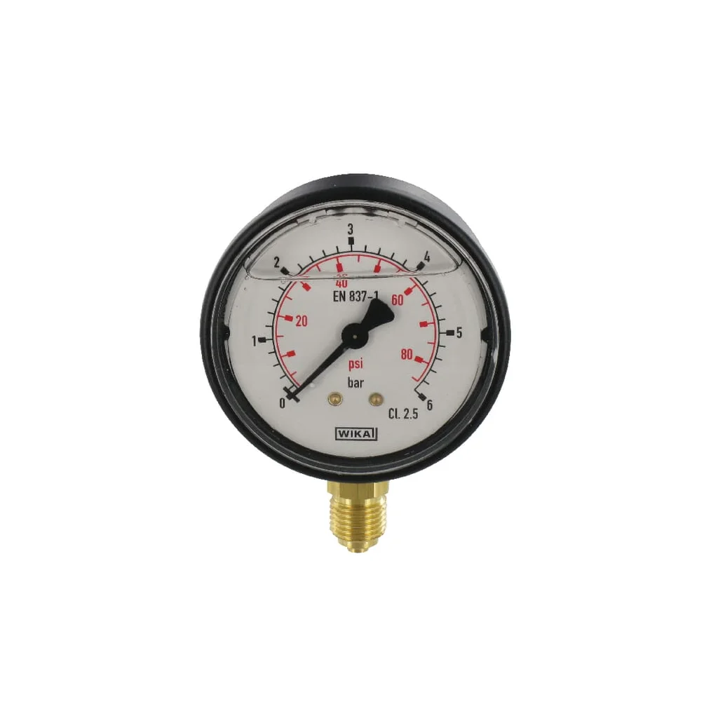 Manometru Ø63 0-6bar ¼" jos MA636L04PLGF