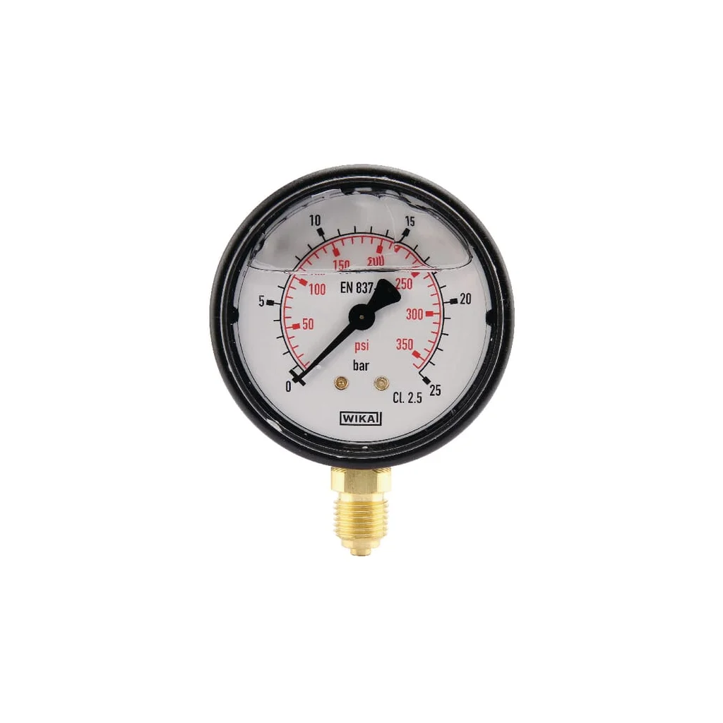 Manometru Ø63 0-25bar ¼" jos MA6325L04PLGF