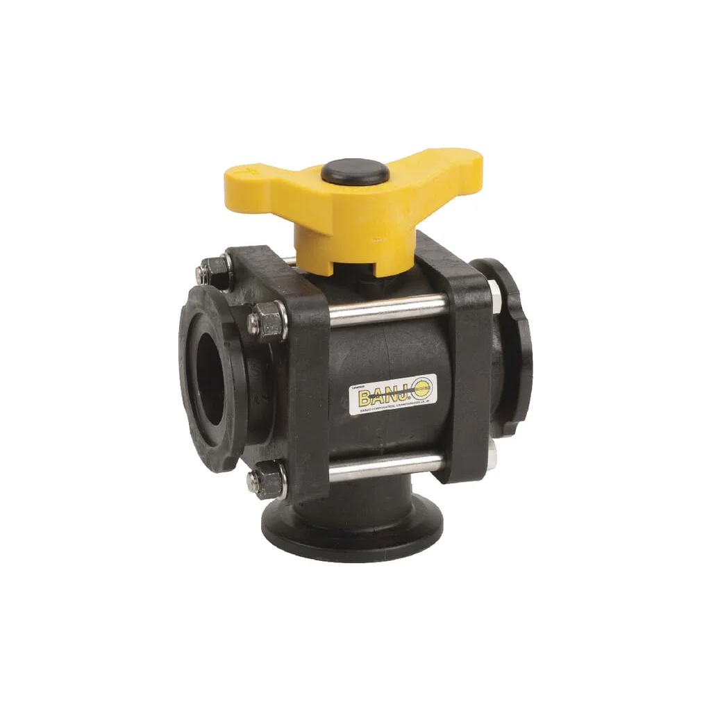 Valvă 1" cu flanșă pentru încărcare inferioară MV100BL
