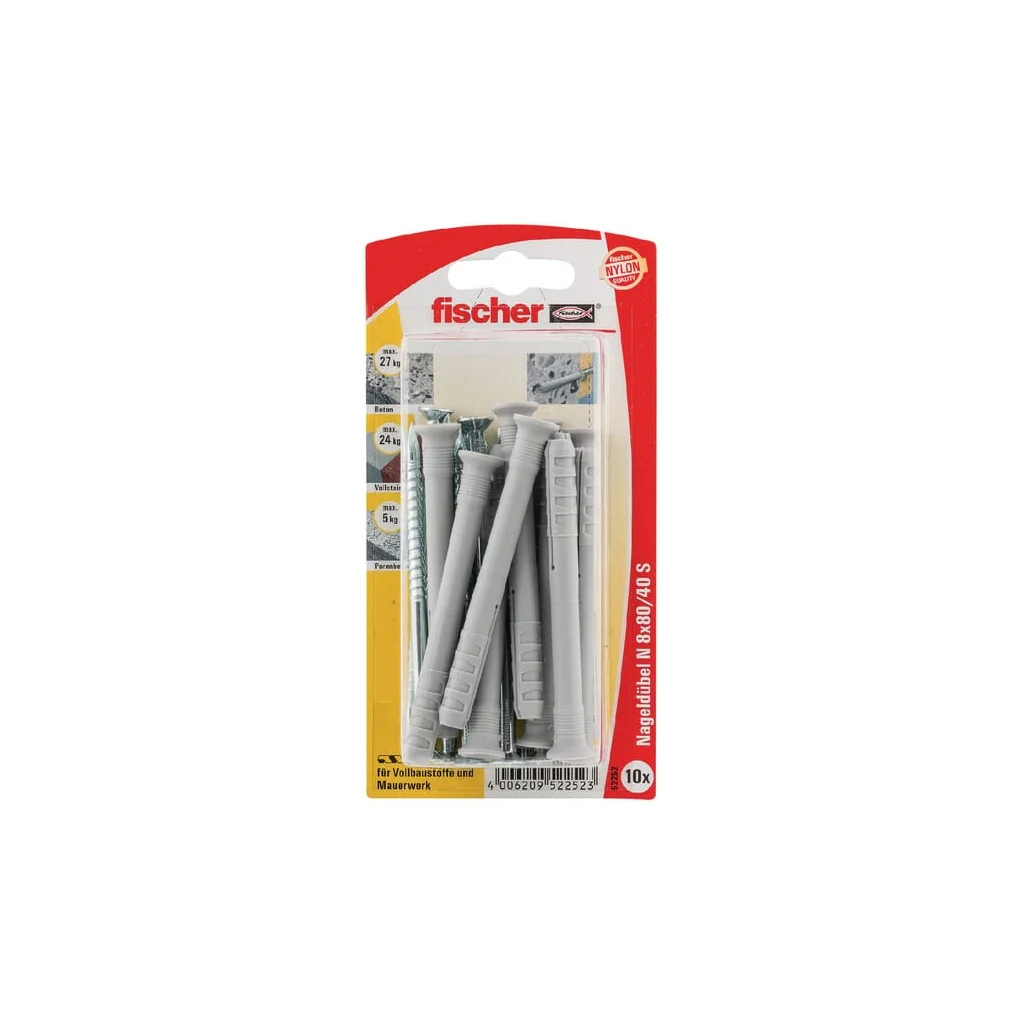 Fischer diblu cu cui+șurub 10 N880ZK
