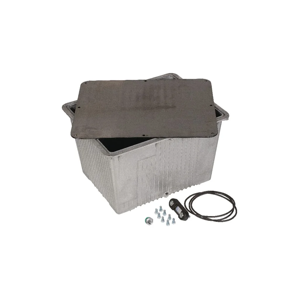 Alu Recipient ulei 44 ltr complet, cu capac NG044