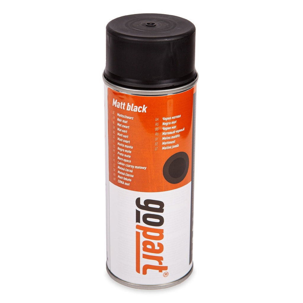SPRAY VOPSEA NEGRU MAT 400ML