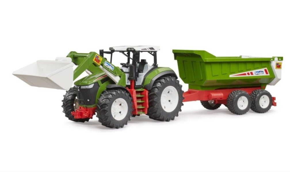 TRACTOR ROADMAX CU INCARCATOR FRONTAL SI REMORCA TOY