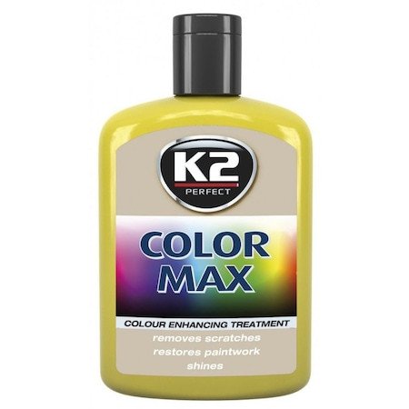 K2 COLOR MAX Pasta de lustruit si ceruit 200ml galben