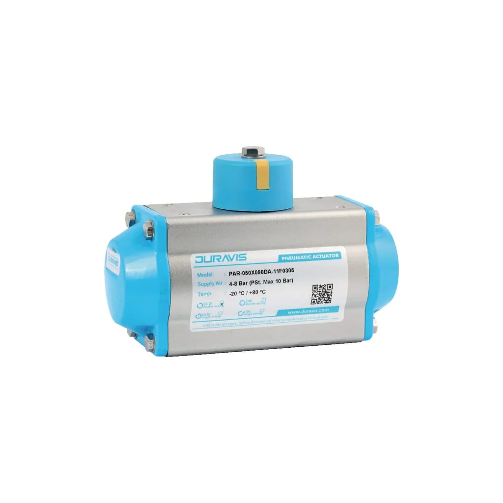 Actuator pneumatic cu simplă acțiune PAR050X090SR