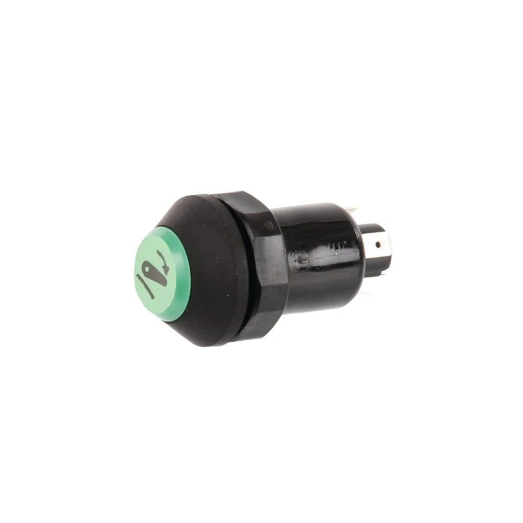 Comutator tip buton coborâre cuplaj rotund verde 11245640PN