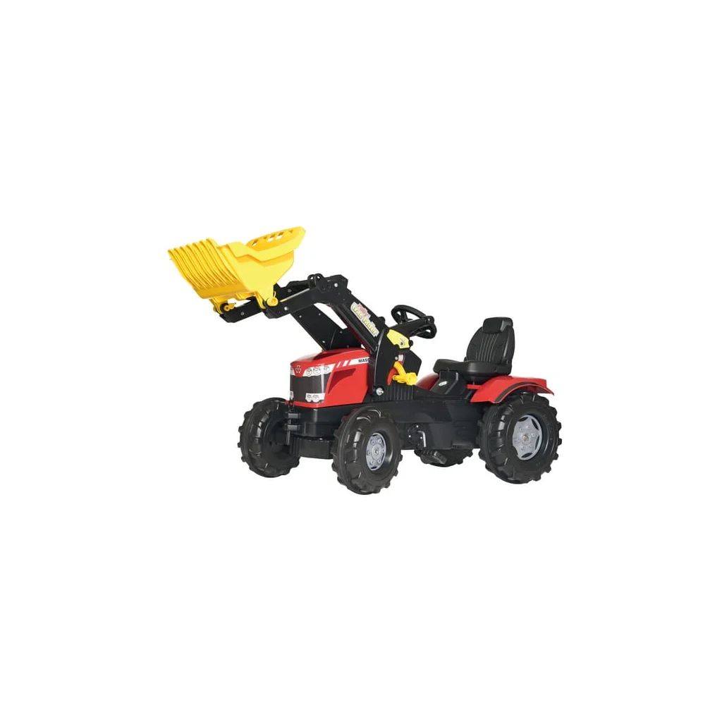 Tractor cu pedale Massey Ferguson 8650 și încărcător frontal, Farmtrac R61113