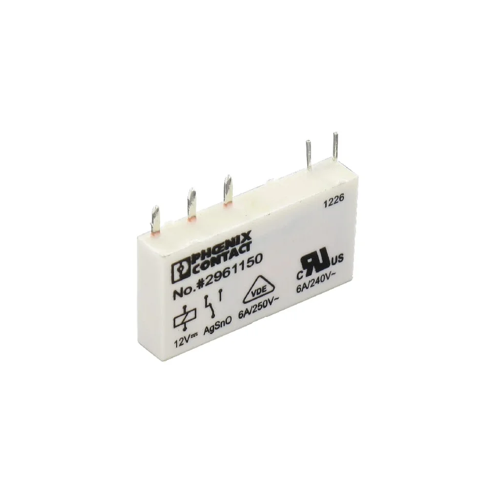 Releu 12V Miniatură cu mufă RELMR12DC21