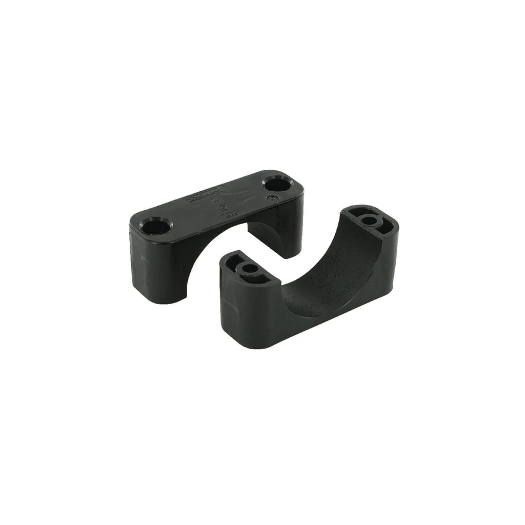 Clemă neagră netedă A6 55mm RS911655PAG