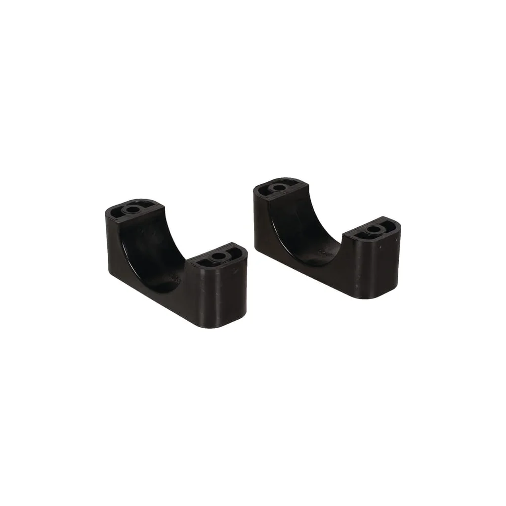 Clemă, neagră, netedă, A6 50,8mm RS9116508PAG