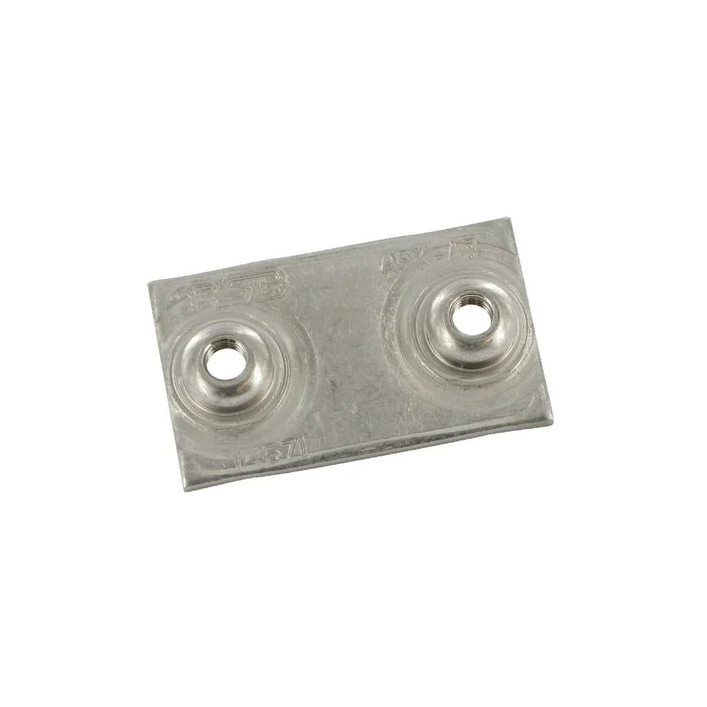 Placă de sudat simplă Oțel inoxidabil GR.5 RS9315RVS