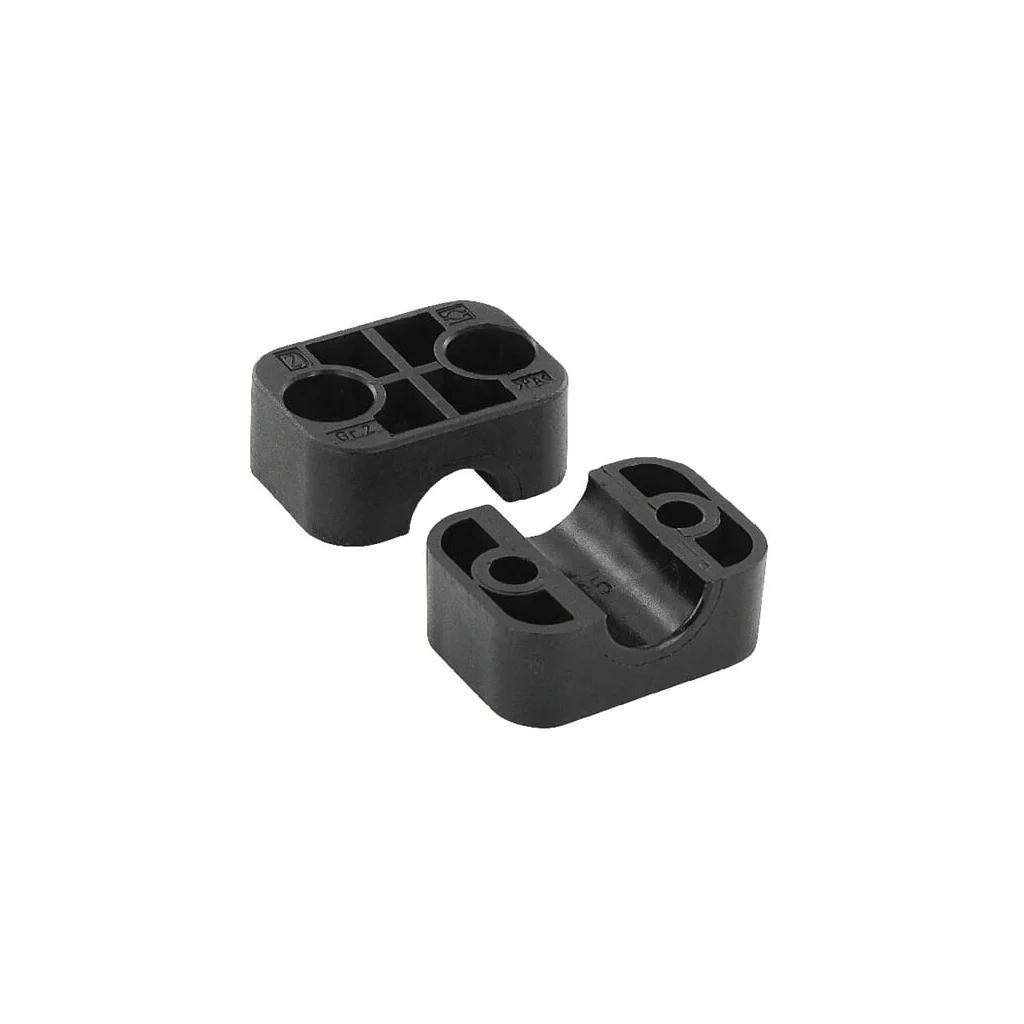 Clema neagră netedă A2 15 mm RS911215PAG