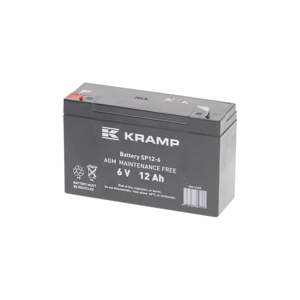 Baterie 6V 12Ah sigilată SBA126KR