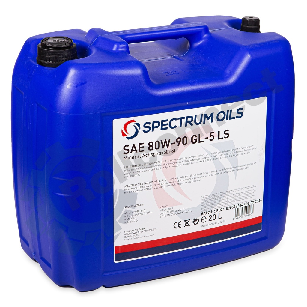 ULEI TRANSMISIE GL5 LS 80W-90 20L SPECTRUM
