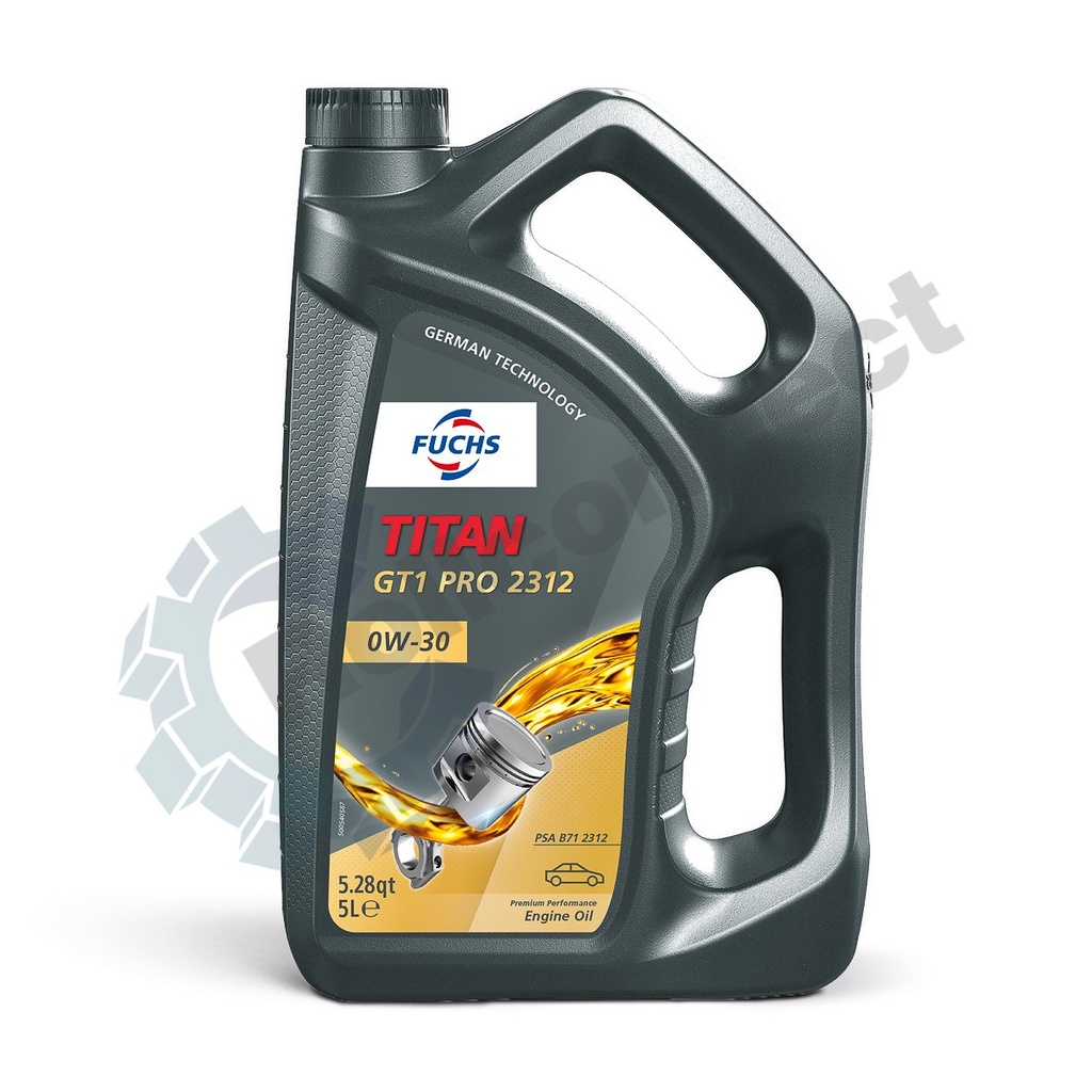 ULEI MOTOR TITAN GT1 PRO 2312 0W-30 5L FUCHS