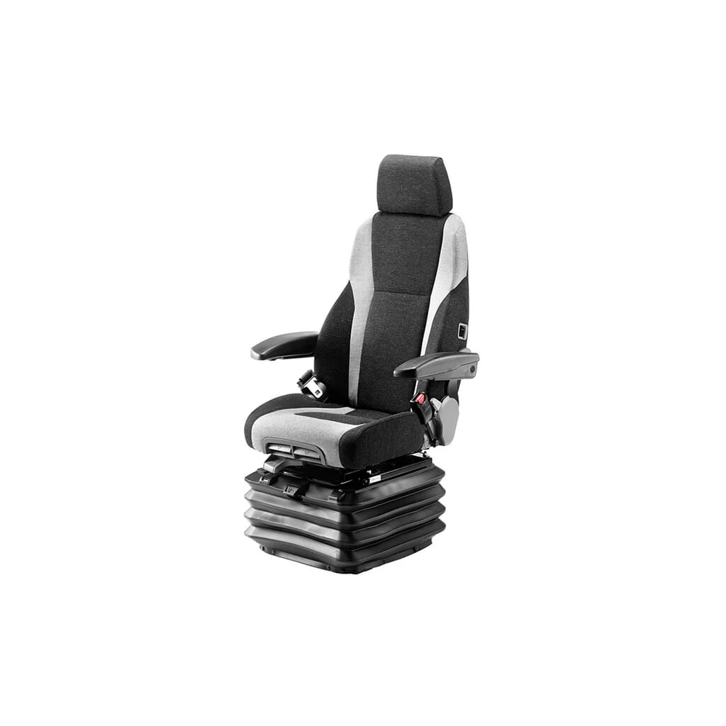 Scaun KAB 65K4 pentru utilaje de construcții, suspensie pneumatică, material textil SK201669