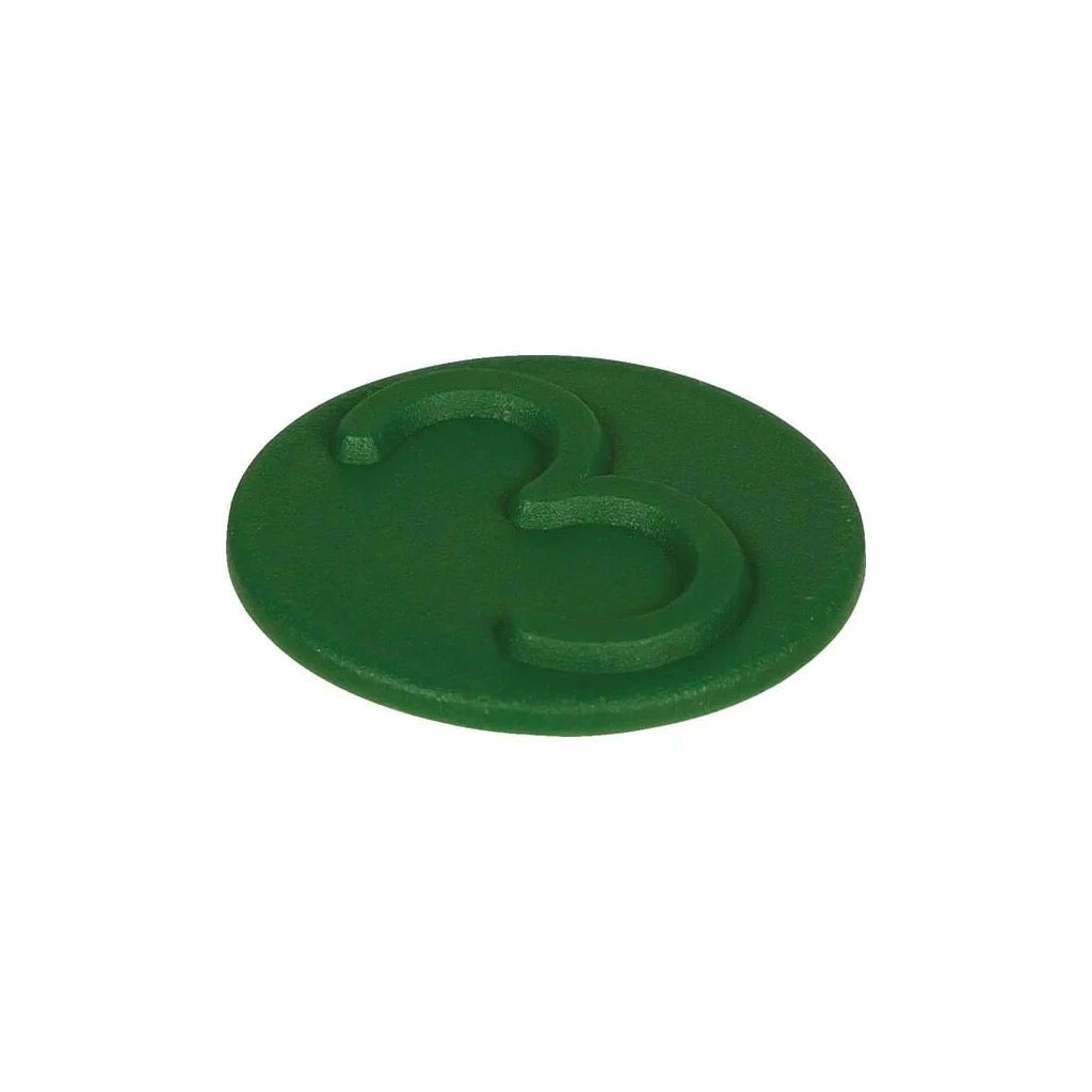 Cleme marcator 3, verzi SKV9FCL3GREEN