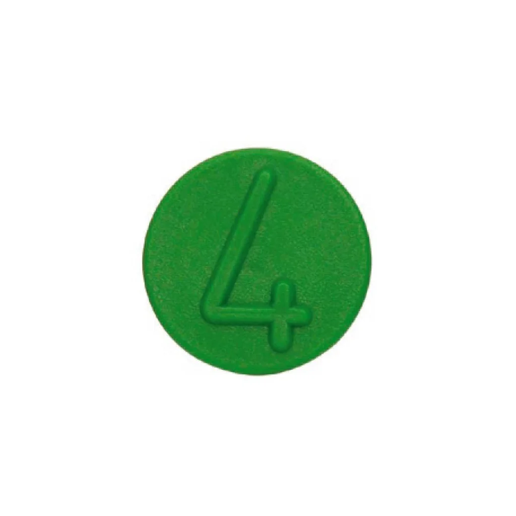 Cleme marcator 4, verzi SKV9FCL4GREEN
