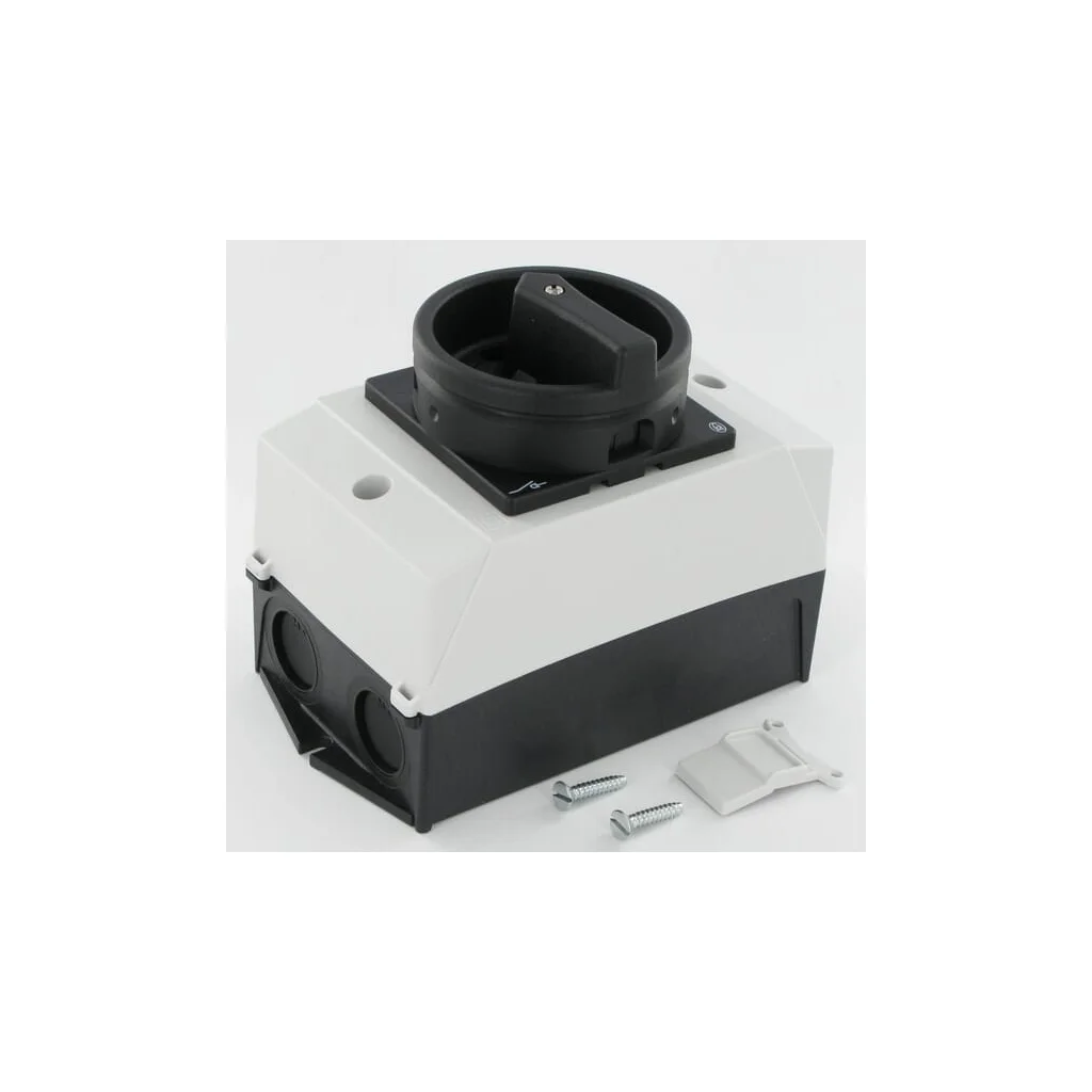 Comutator rotativ 2P, 20A, BK T01102I1SVBSW