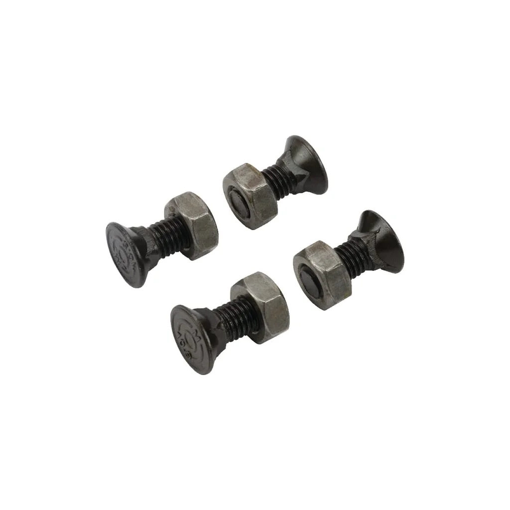 Set șuruburi plug cu gât pătrat și piuliță M10x25mm VK 4 buc. TB30003