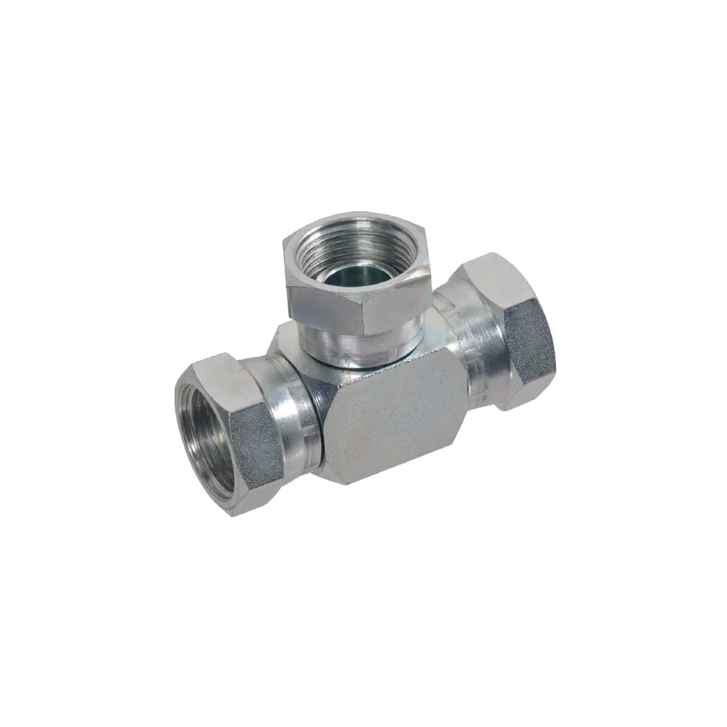 Racord T mamă 3/8" BSP TFFF06