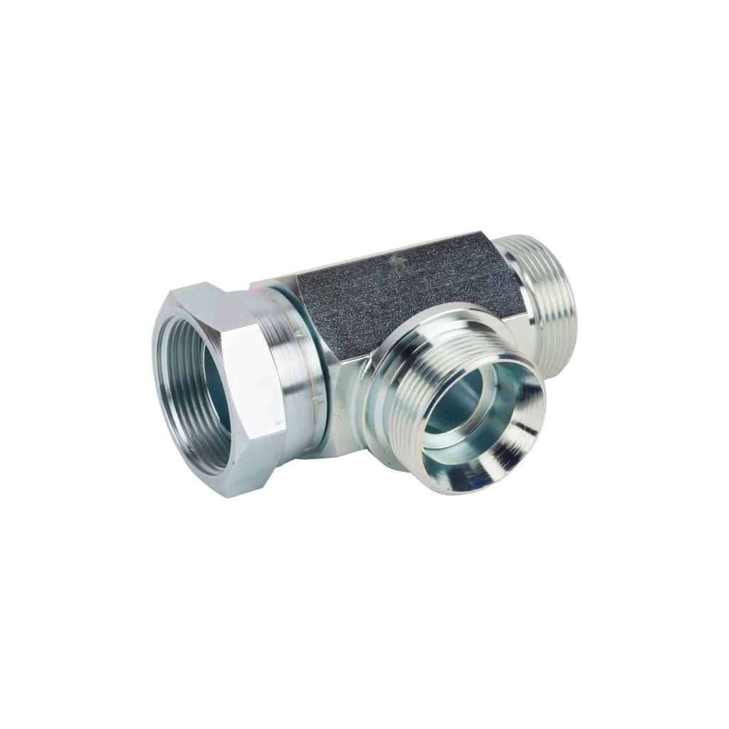Racord T lateral orientabil mamă/tată/tată 1 1/2" BSP TFMM24