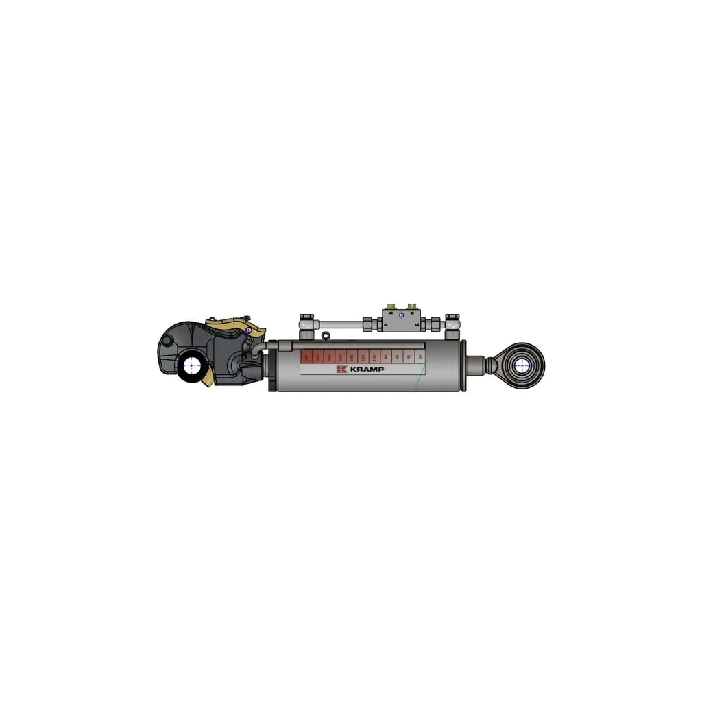 Tirant superior hidraulic cu capăt extins, supapă și cârlig TCVNNE408021223