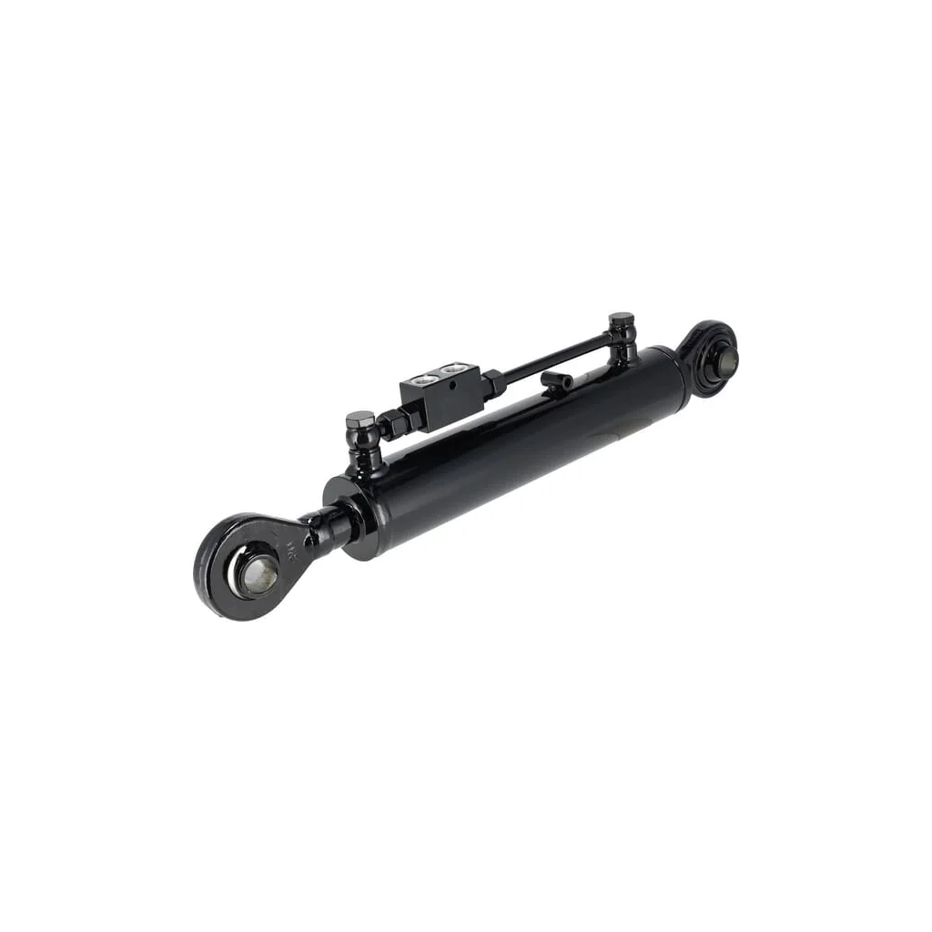 Tirant hidraulic superior cat 2/2 cu ventil, găuri pentru știfturi, cu capăt tijă extins TEVNNE357025022