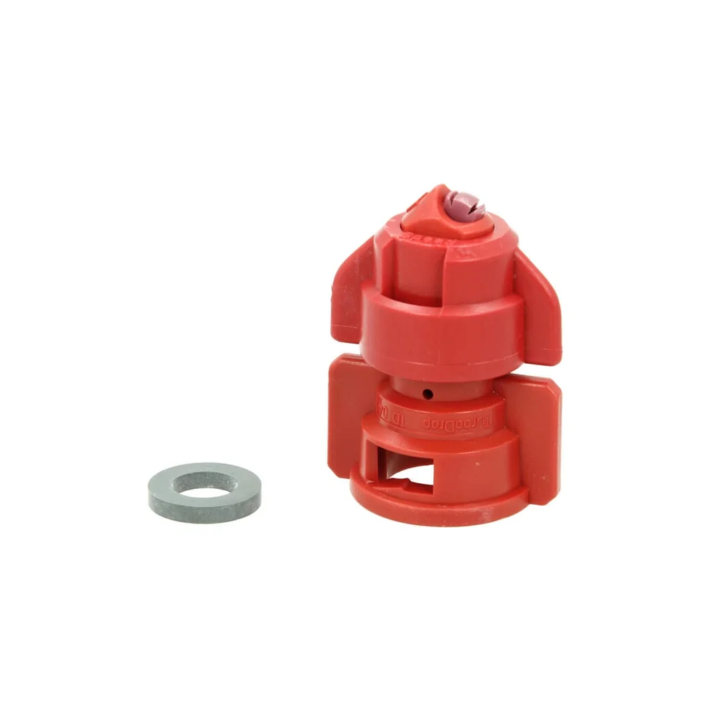 Duză cu jet plat, dublă TDHS 110° roşie TDHS11004