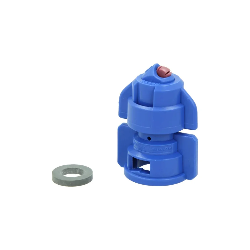 Duză cu jet plat, dublă, TDHS 110° albastră TDHS11003