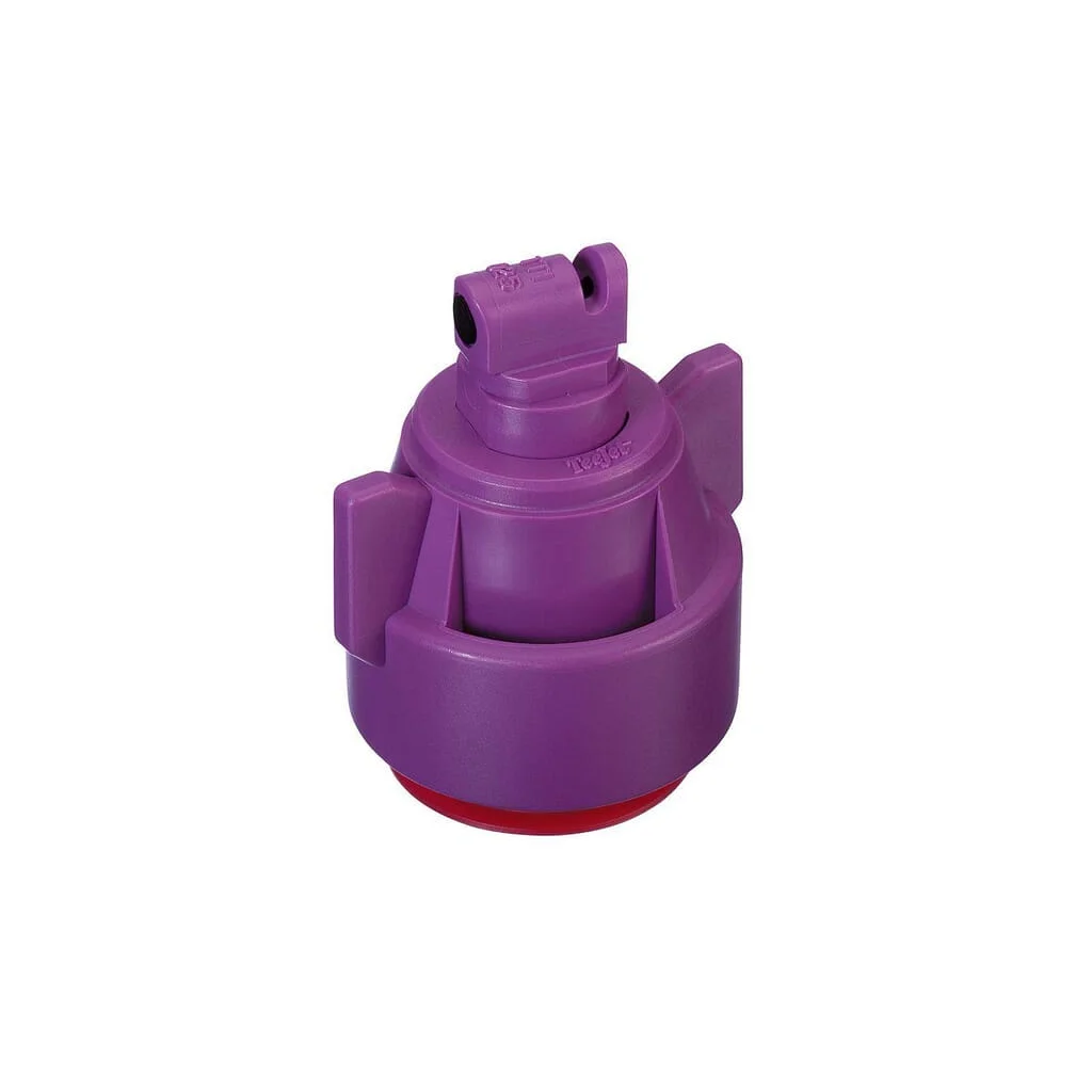 Duza de injecție aer TTI 110° cu garnitură și capac 025 violet plastic TeeJet TTI110025VPCE