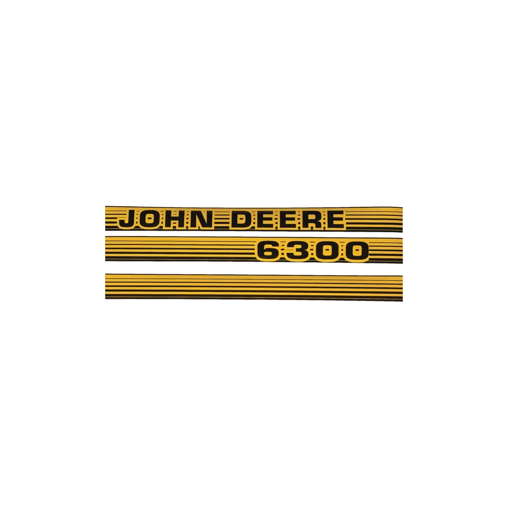 Set autocolant „John Deere 6300” TR6300JD