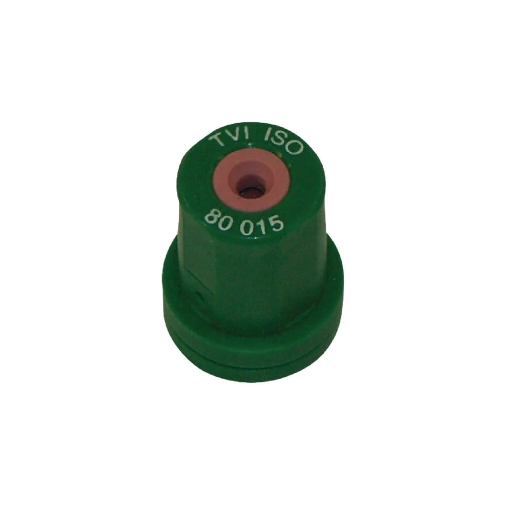 Duză injector cu bilă conică TVI 80° verde ceramică TVI80015