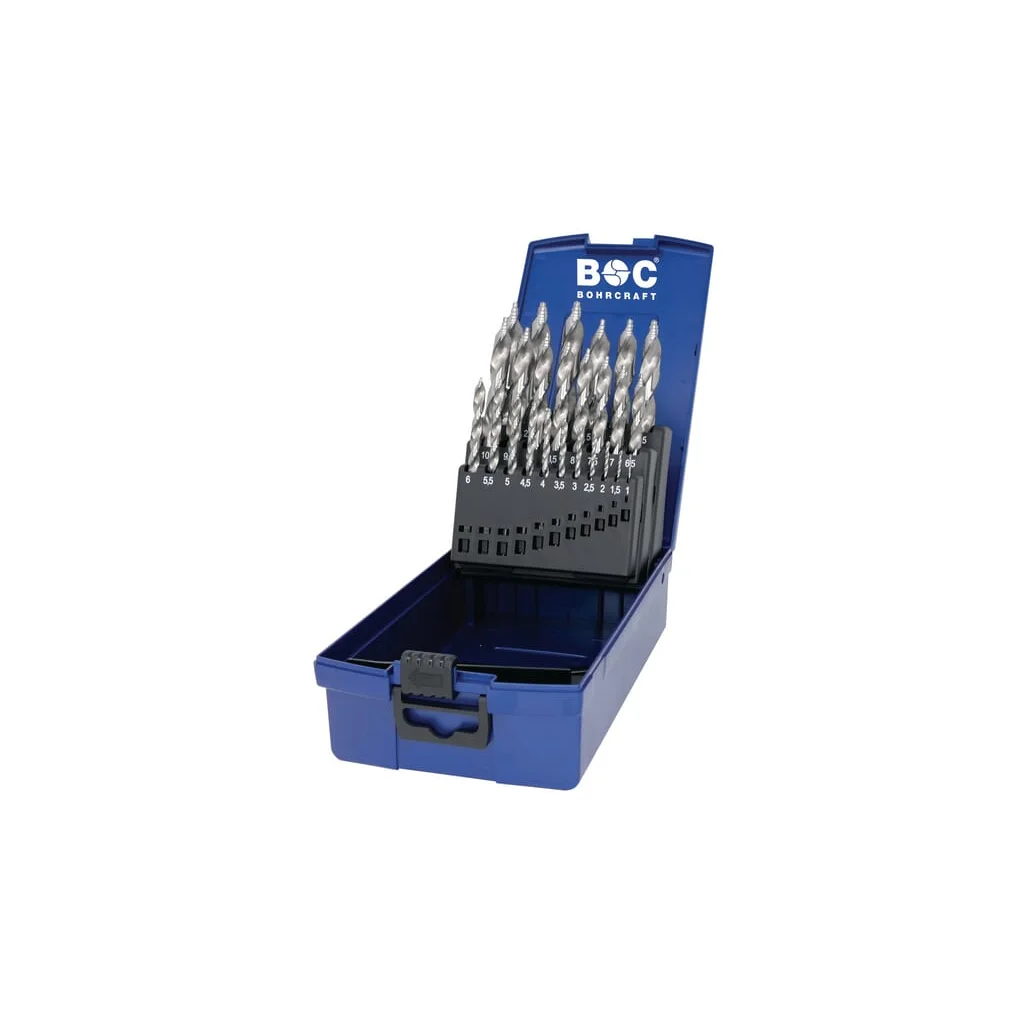 Set burghie 25 buc. HSS-DIN 338-G TURBO STEP 12021330025