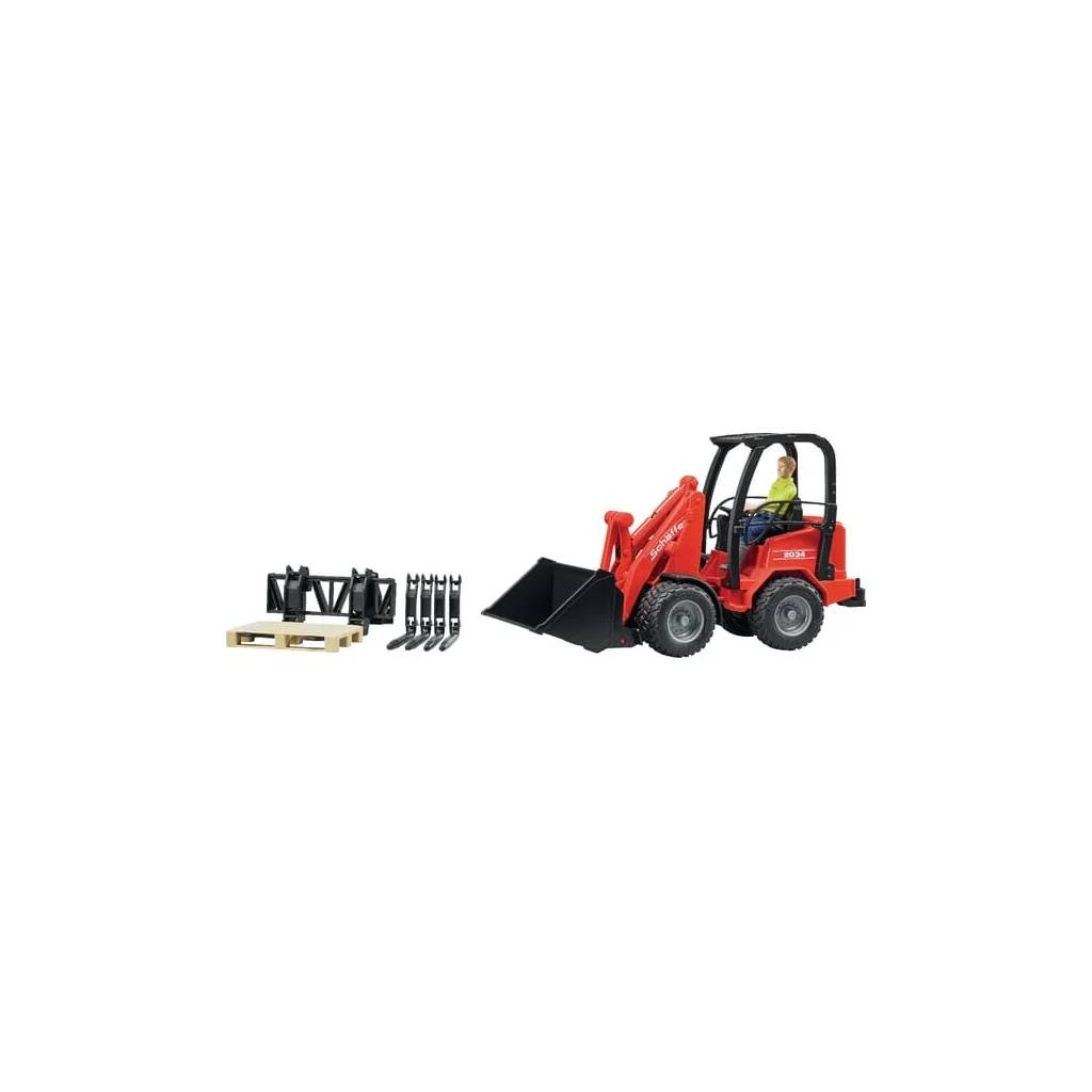 Încărcător frontal Schäffer 2034 cu accesorii U02191