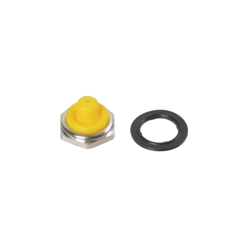 Capac comutator jumătate galben 12mm U11515