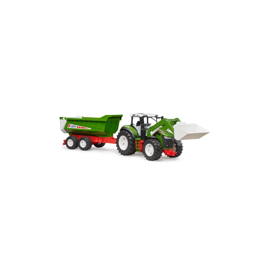 Tractor Roadmax cu încărcător frontal și remorcă U03452