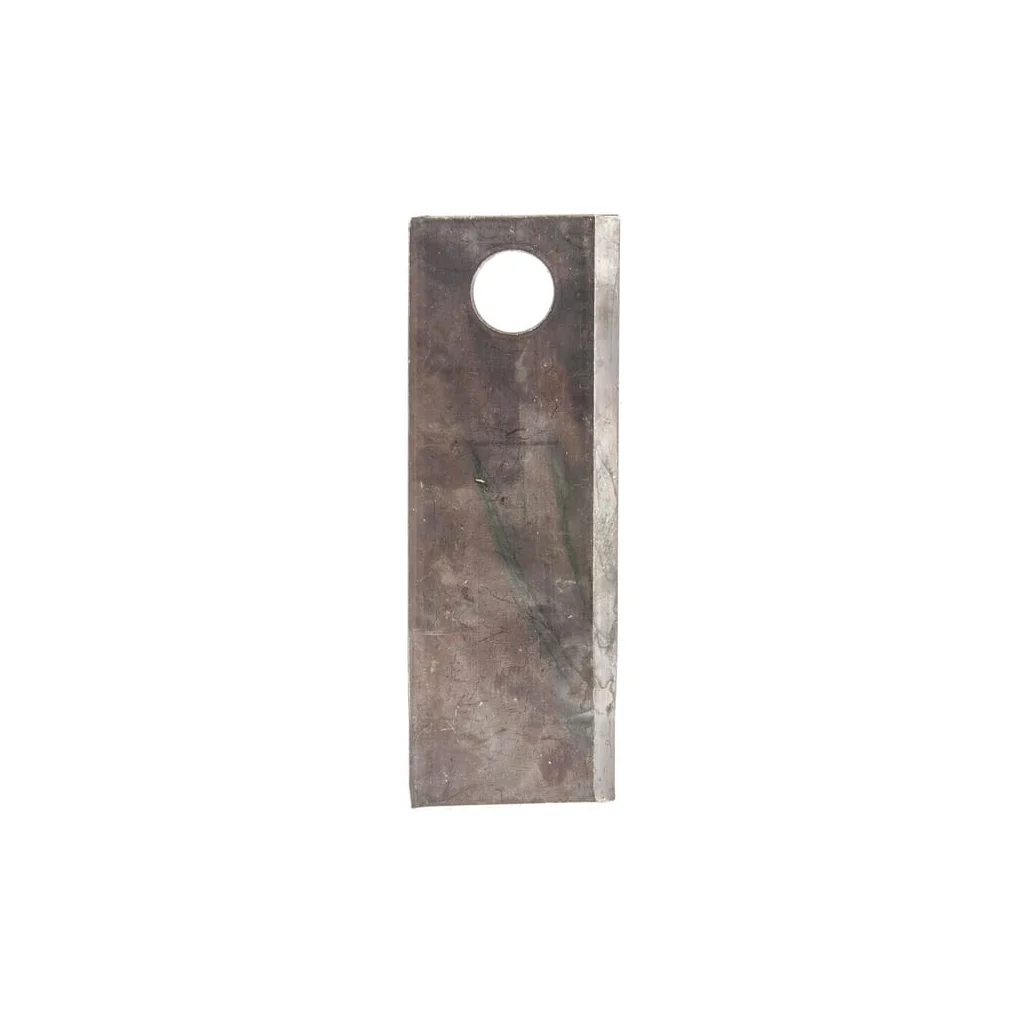 Lamă cositoare stânga 141x50x4mm orificiu 19mm potrivită pentru Vicon VGLE325