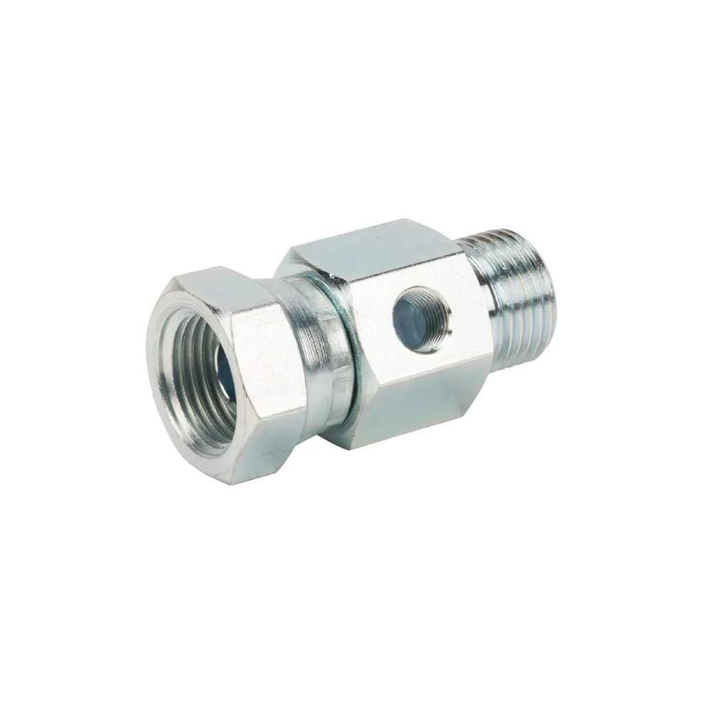 Adaptor M/F 1/2" cu cuplaj de măsurare 1/8"BSP VNBW08M02