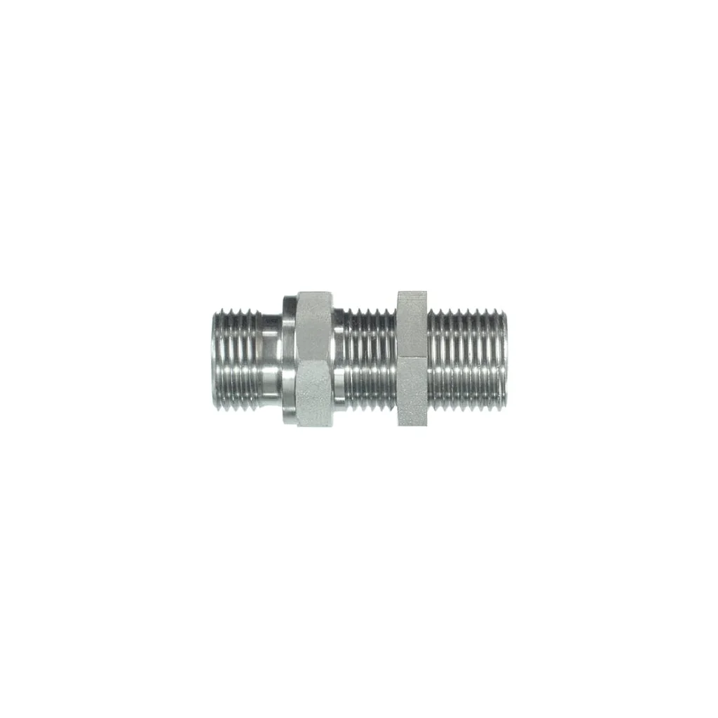 Adaptor drept perete de compartimentare tată/tată 3/4" BSP SS VNBS12SS
