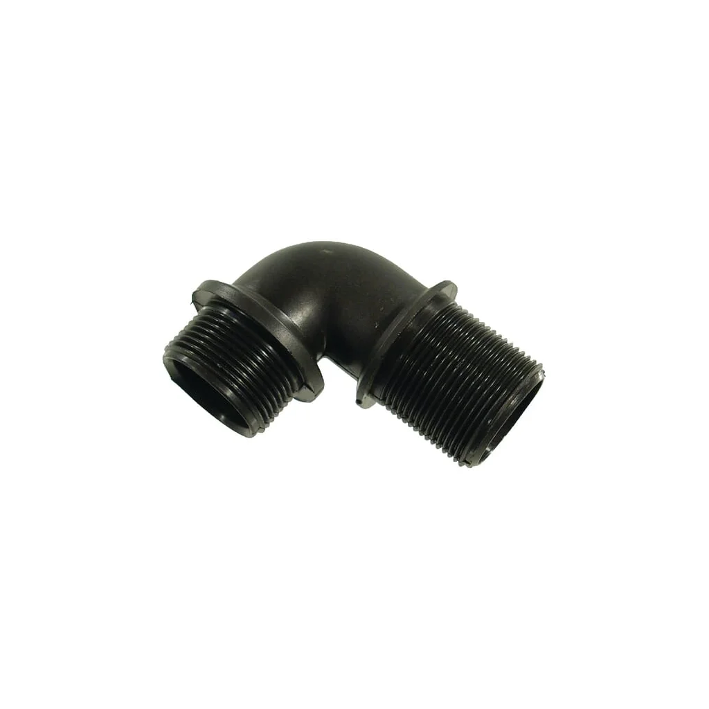 Racord cot 90° tată/tată 1 1/4" lung 123255AV