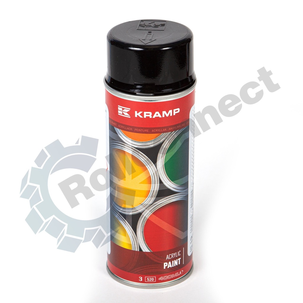 Spray vopsea negru Bobcat 400ml