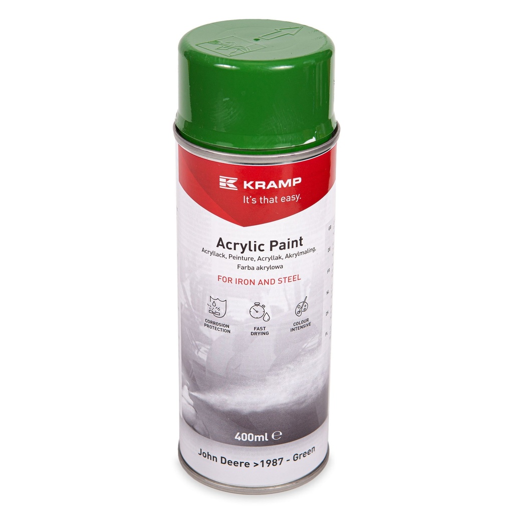 Spray vopsea verde iarbă RAL 6010 400ml